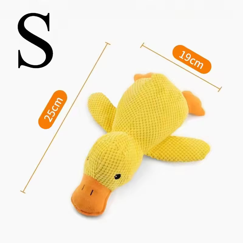 Jouet en peluche résistant pour chien – Canard, Os & Carotte