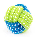 Jouet balle à nœud en coton pour chien – Hoopet