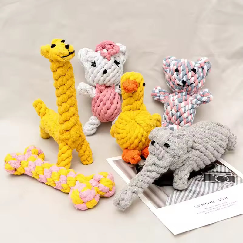 Jouet en corde de coton Toy Story – Nettoyage des dents pour chien