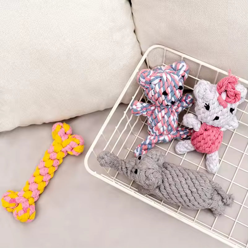 Jouet en corde de coton Toy Story – Nettoyage des dents pour chien